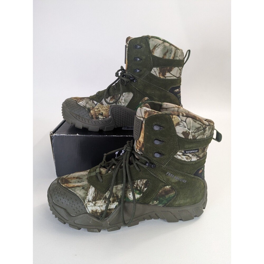 FREE‎ SOLDIER Men's Waterproof Hiking Boots Military Tactical Boots 11.5 US